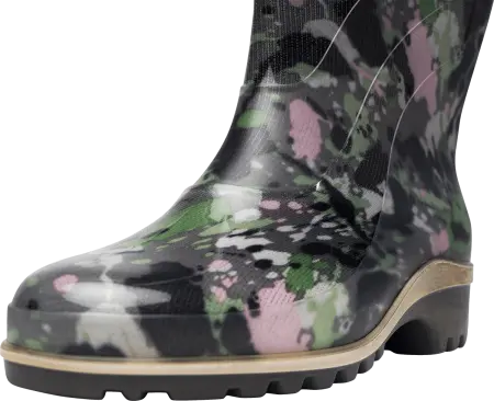 Сапоги ПВХ женские с рисунком
