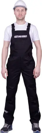 Полукомбинезон СТРОНГ (черный) Полукомбинезон СТРОНГ (черный)