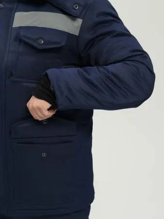 Костюм МЕРАК-2 СОП зимний с ПК (т.синий)