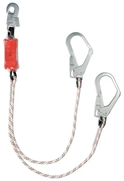 Строп веревочный двойной с амортизатором aB22 Строп веревочный двойной с амортизатором aB22