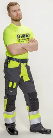 СИГНАЛЬНЫЕ РАБОЧИЕ БРЮКИ DIMEX 698