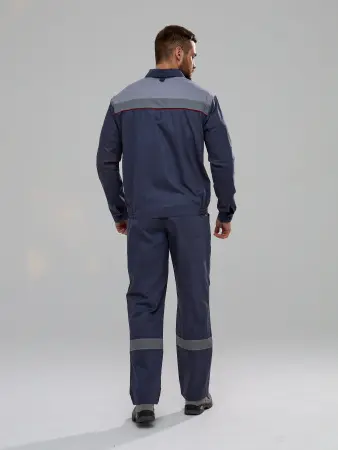 Костюм ФЛОФТ-1 СОП IMP с БР (т.серый/св.серый)