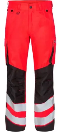 Рабочие брюки ENGEL SAFETY 2545-319 (красный/черный)