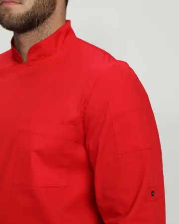 Китель повара ГАСТРО (красный)