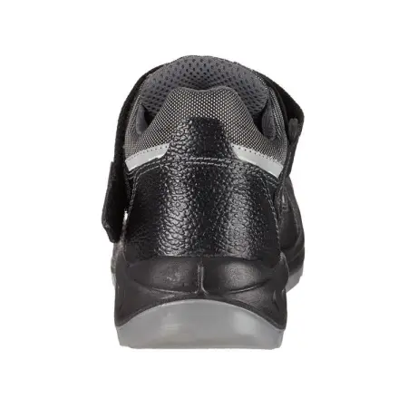 Полуботинки КОРВЕТ-2 ПУ-ТПУ с перфорацией с МП (черный/серый)