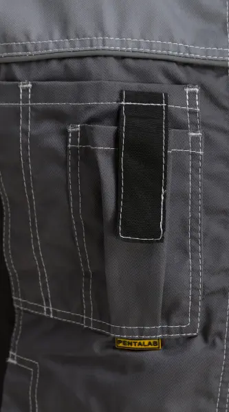 Жилет RONTA JT3246 (т.серый/св.серый/черный)