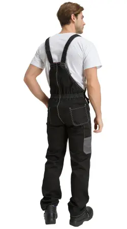 Костюм RONTA KS212 с ПК (черный/т.серый) Костюм RONTA KS212 с ПК (черный/т.серый)