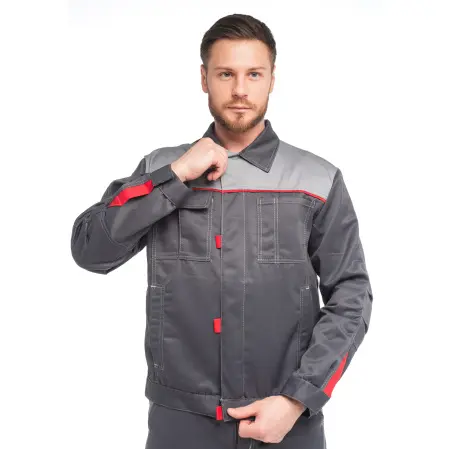 Костюм ФАВОРИТ-1 с БР (т.серый)