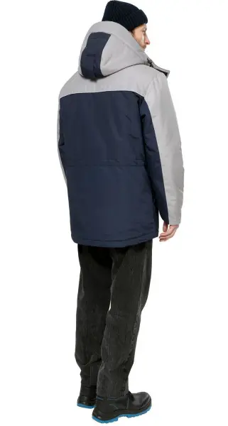 Куртка ЧЕЛЛЕНДЖЕР зимняя (синий/серый)