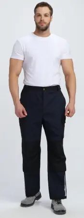 Брюки МИЛАН NEW CH МВО (т.синий/черный)