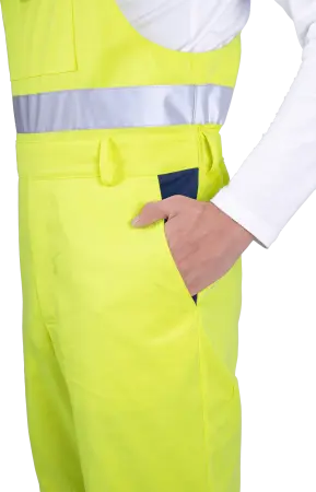 Костюм РЕФЛЕКТ-1 сигнальный с ПК (желтый/синий)