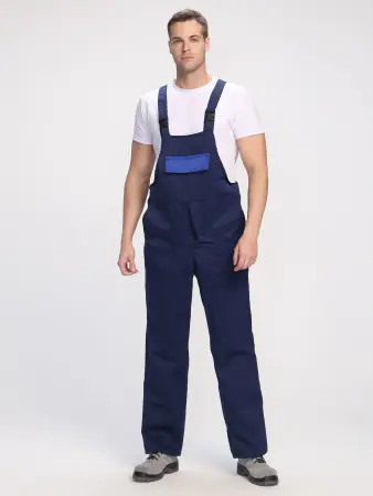 Полукомбинезон для ИТР (т.синий/васильковый)