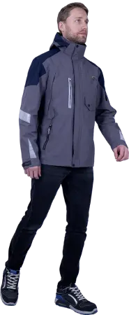 Куртка-штормовка РЕСПЕКТ (серый)