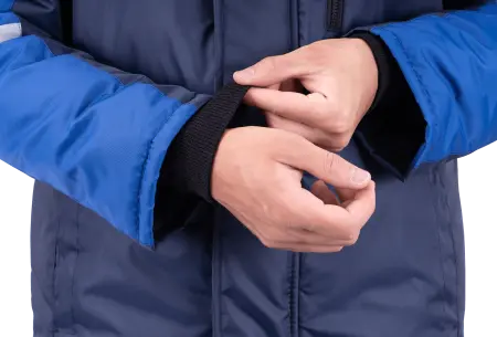 Куртка РОУД зимняя (т.синий/васильковый)