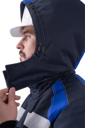 Костюм СТАРАТЕЛЬ ИМПОРТ зимний с БР (синий/василёк)