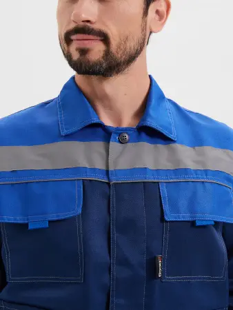 Костюм НОВА с СОП, с БР (т.синий/василёк)