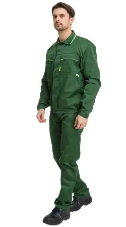 Костюм RONTA KS622 с ПК (т.зеленый/лаймовый)