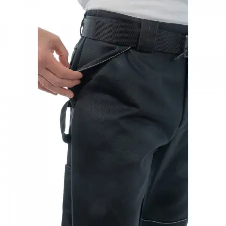 Брюки сварщика BRODEKS FS38-02 2 класс (черный)