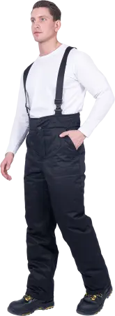 Брюки ЗАЩИТА зимние (чёрный)