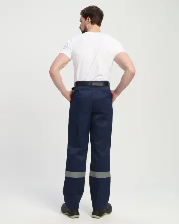 Костюм СТАНДАРТ СОП усиленный с БР (т.синий/васильковый)