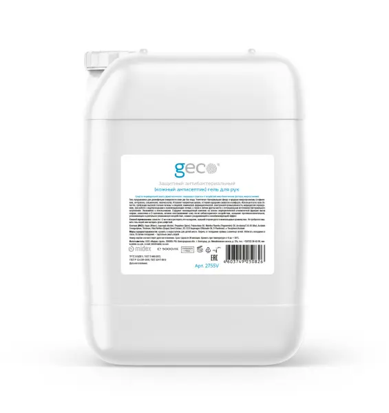 Гель GECO защитный антибактериальный 5л