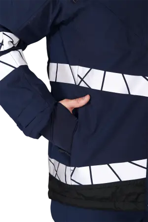 Куртка ACTIVE утепленная (синий/черный)