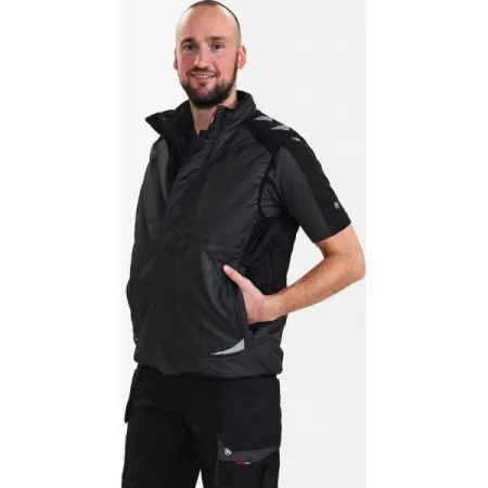 Жилет ENGEL GALAXY 5850-193 зимний (серый/черный)