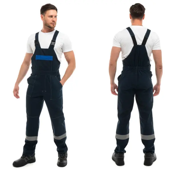 Костюм СПЕЦИАЛИСТ с ПК (т.синий/васильковый)