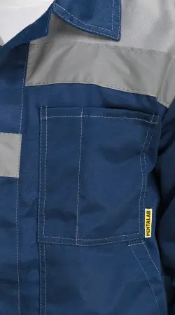 Костюм RONTA KS812 с ПК (т.синий/св.серый)