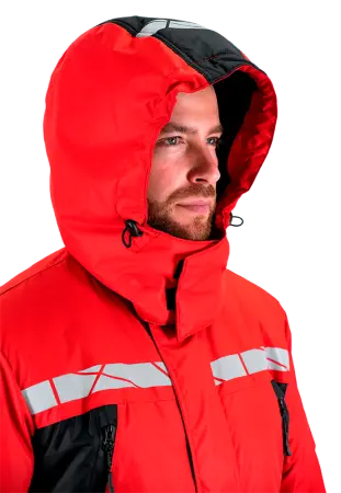 Комбинезон ПИЛОТ зимний (красный/черный)