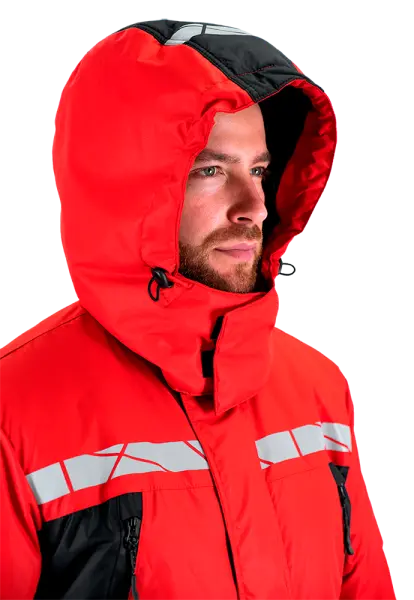 Комбинезон ПИЛОТ зимний (красный/черный)