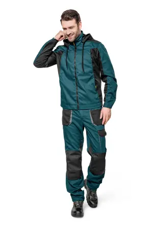 Куртка СНЕЙК (т.бирюзовый/черный)