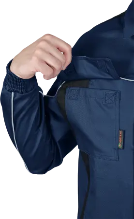 Костюм КОНФОРМ ИМПОРТ с БР (т.синий/серый)