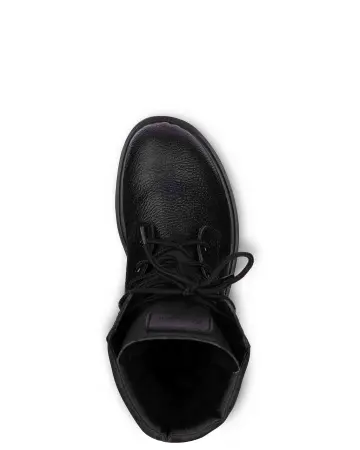 Ботинки АРСЕНАЛ ПУ нат.кожа иск.мех с ТП (черный)