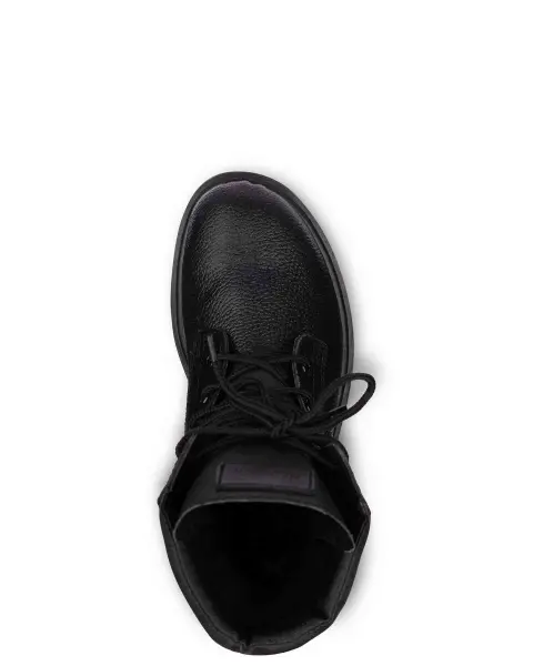 Ботинки АРСЕНАЛ ПУ нат.кожа иск.мех с ТП (черный)