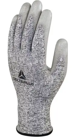 Перчатки трикотажные VENICUTD08 (VENICUT58) с полиуретановым покрытием (серый)