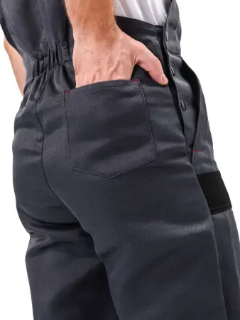 Костюм РЕСПЕКТ с ПК (серый/черный)