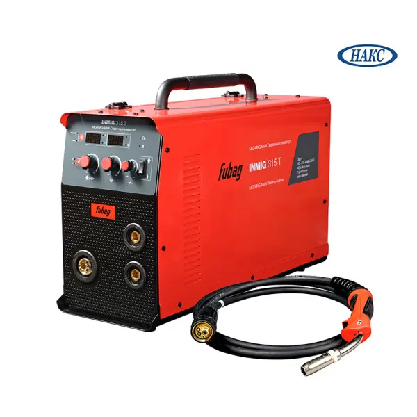 Сварочный полуавтомат инвертор FUBAG INMIG 315 T НАКС + горелка FB 360 3 м