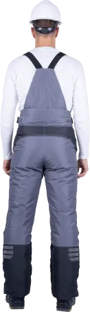 Брюки ЭДВАНС зимние (серый/т.серый/черный)