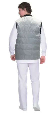 Жилет СИРИУС-МИШЛЕН зимний (серый)