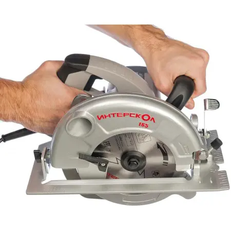 Циркулярная пила ИНТЕРСКОЛ ДП-165/1200 96.1.0.00 1200Вт 165мм 4700об/мин
