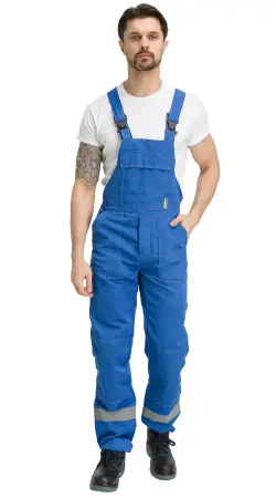 Полукомбинезон RONTA PL504 (васильковый)