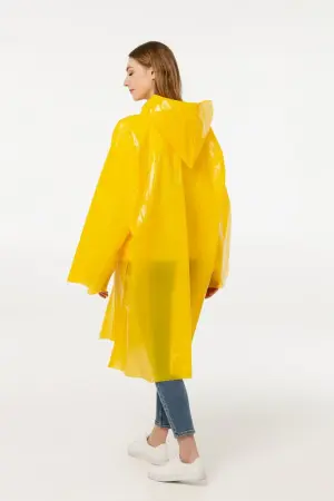 Дождевик-плащ CLOUDTIME (желтый)