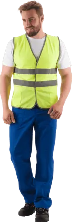 Жилет сигнальный лимонный