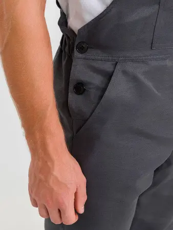 Костюм RONTA KS812 с ПК (т.серый/черный)