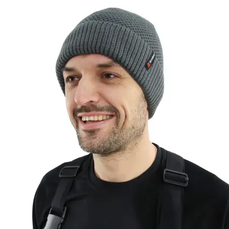 Шапка BRODEKS REGULAR FLEECE WARMING (серый)