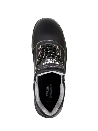 Полуботинки STRONG NITRO ПУ/Нитрил с КП и КС (черный/серый)