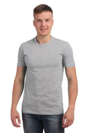 Футболка плотностью 170-175 г/кв.м. (серый)
