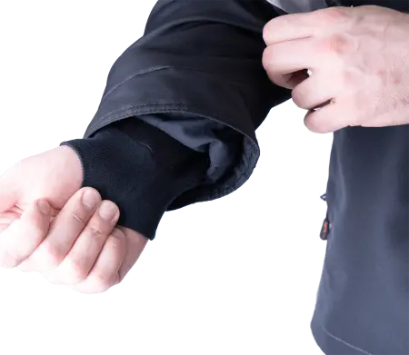 Костюм ЛОГЕР ПРОТЕКТ с ПК (серый/черный/лимонный)