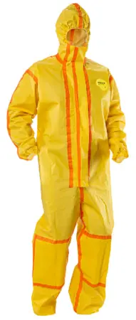 Комбинезон RUMAX® CHEM химической защиты одноразовый (желтый) 